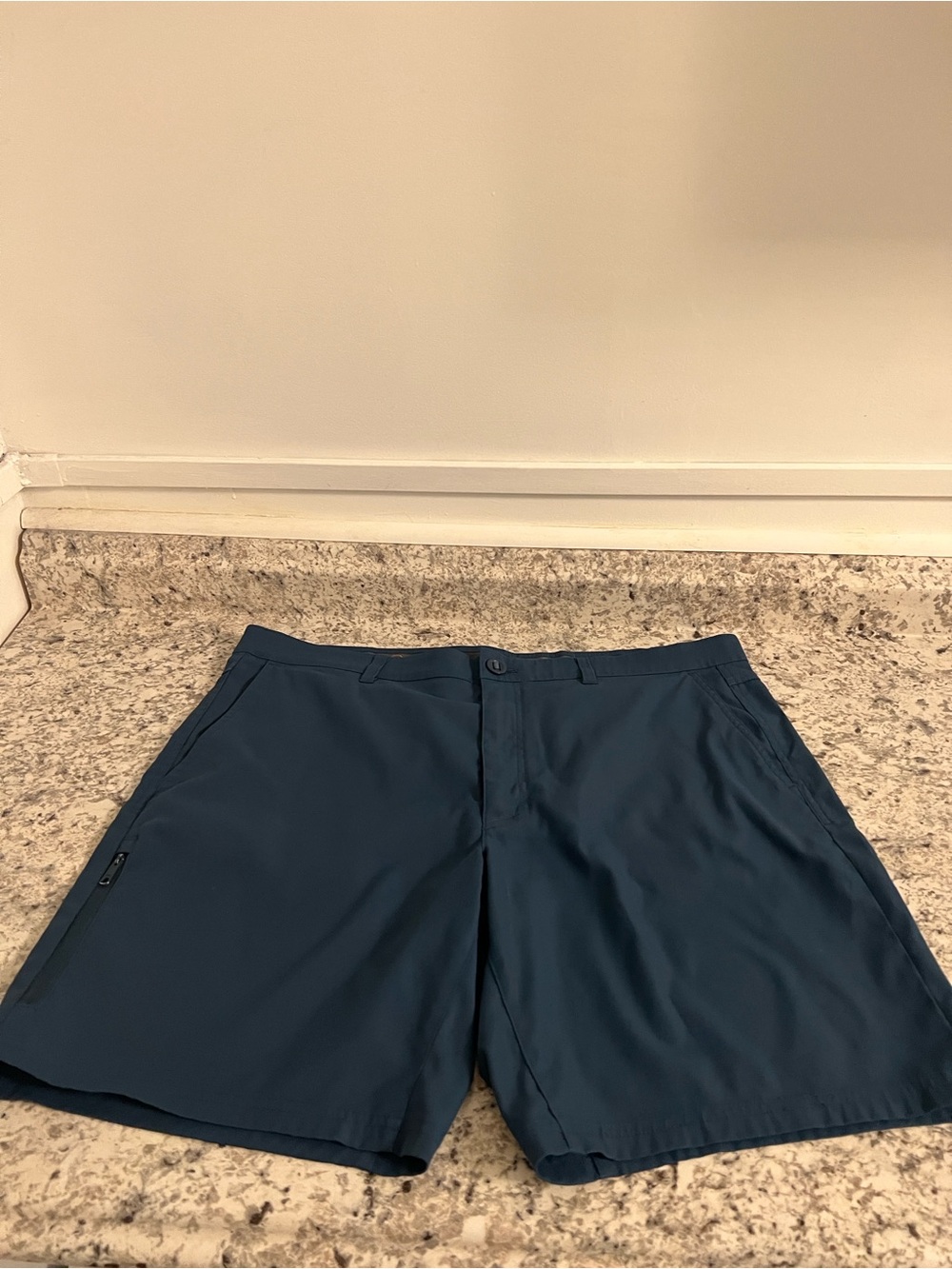 Men's Hybrid Shorts in Deep Teal